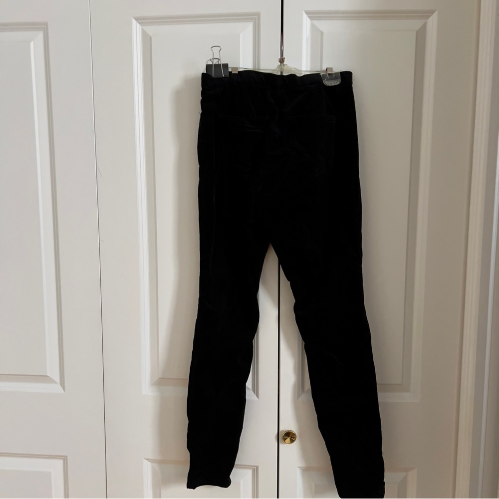 UNIQLO PANTS Corduroy Velveteen HEATECH M Black